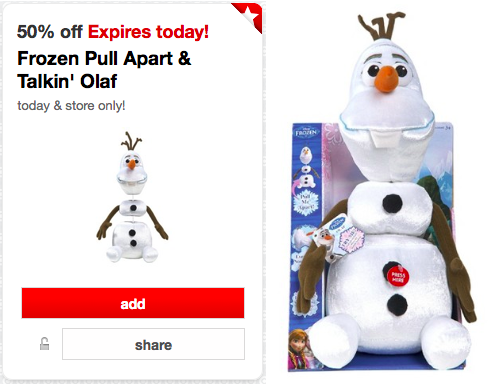 olaf toys at target