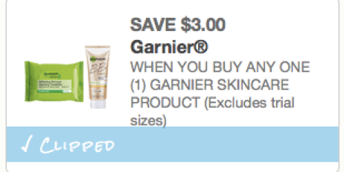 *HOT* $3/1 Garnier Skin Care Coupon
