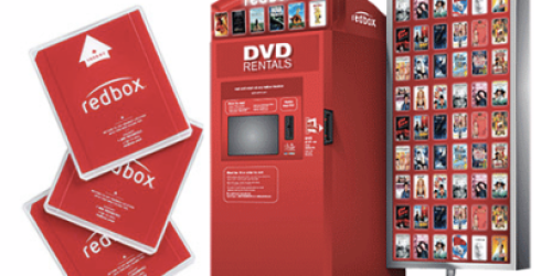 FREE Redbox DVD Rental (Today Only)