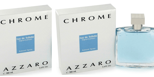 Highly Rated Azzaro Chrome Cologne for Men Only $16.74 Per Bottle Shipped (Reg. $59.99!)