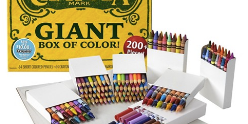 Target: Crayola Giant Vintage Box of Colors Only $7.20 Shipped (200 Pieces)