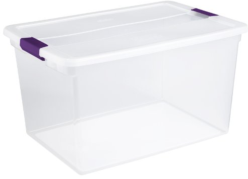 Amazon: Highly Rated Sterilite 66-quart Clearview Latch Boxes - Pack Of 