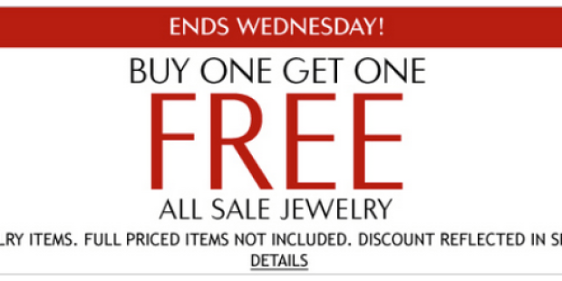 CharmingCharlie.com: Buy 1 Get 1 Free Jewelry Sale + $15 off $15 Purchase Coupon = HOT Deals