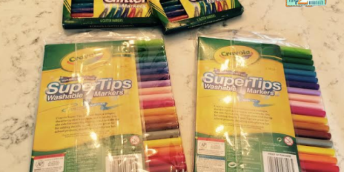 Walgreens: Crayola Product Overlapping Deals (+ Awesome Buys on Well Beginnings Diapers & Wipes!)