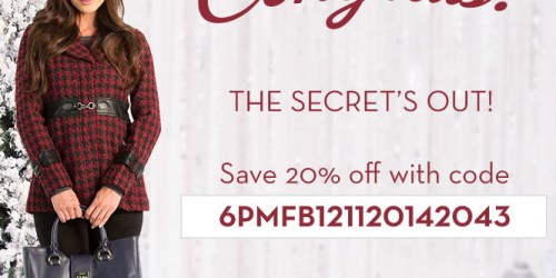 6PM.com: *RARE* Extra 20% Off Entire Order & FREE Shipping (+ Up to 59% Off Converse Shoes)