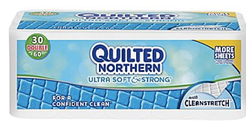 Staples.com: 30 Double Rolls of Quilted Northern Ultra Soft & Strong Toilet Paper Only $13.99 Shipped