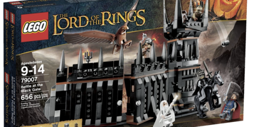 Amazon: LEGO The Lord of the Rings Battle at The Black Gate Set Only $41.12 (Biggest Price Drop!)
