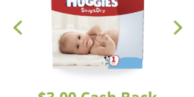Snap by Groupon: $3 Cash Back on Huggies Diapers Purchase = $1.99 Diapers at CVS + More
