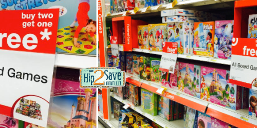 Target: Buy 2 Get 1 Free ALL Board Games (In-Store Only, Thru 12/13) + Cartwheel Offers = Great Deals