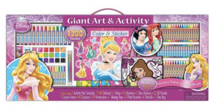 Nice Deals on Disney Princess Art & Activity Set, Micro Chargers, + Alex Toys Happily Ever Crafter Set