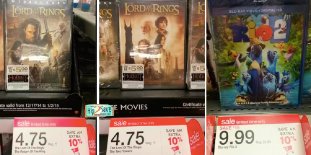 Target: *HOT* Rio 2 Blu-ray Combo Pack Only $3.99 + Great Deals on Books, Razors, Medicine & More