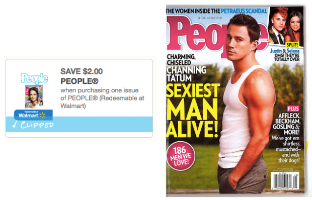 High Value 2 1 People Magazine Coupon Stackable 1 1 People 