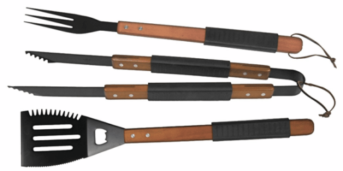 Highly Rated Brinkmann 3-Piece Non-Stick Grilling Tool Set Only $5.88 (Available Again!)