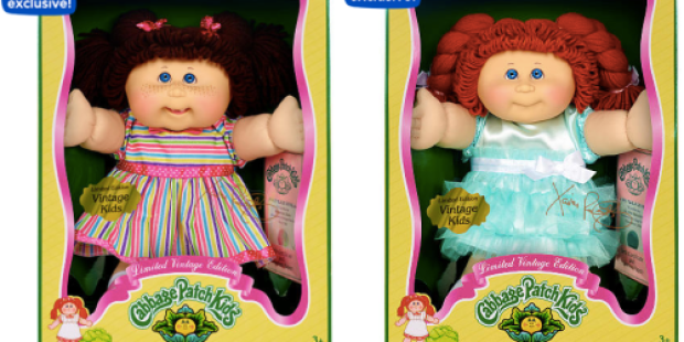 ToysRUs.com: Vintage Cabbage Patch Kids Only $19.99 (Regularly $49.99) + FREE 2-Day ShopRunner Shipping