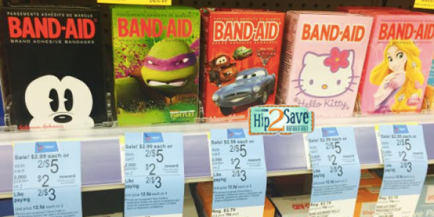 Walgreens: *HOT* Band-Aid Brand Character Bandages Only $0.13 Per Box (After Points)