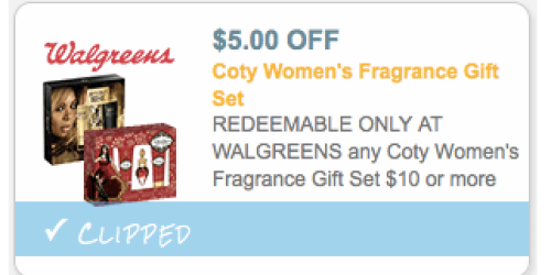 Walgreens: *HOT* Coty Women’s Fragrance Gift Sets Only $6 (Regularly $15+!)