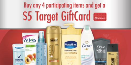 Target: Free $5 Gift Card w/ Purchase of Select Personal Care Items & Holiday Gift Packs