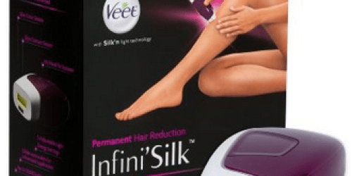 Amazon: Veet Infini’Silk Light-Based Ipl Hair Removal System Only $99.57 (Regularly $299!)
