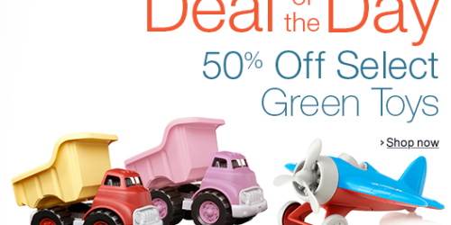 Amazon: 50% Off Select Green Toys (Today Only)