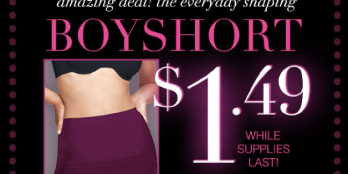 Maidenform: FREE Shipping Today Only = Boy Shorts ONLY $1.49 Shipped, Bras $5 Shipped & More