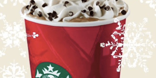 Starbucks: Half Off ANY Size Peppermint Mocha Tomorrow Only (Noon-Close)
