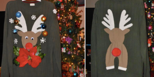 Happy Friday: Homemade Ugly Christmas Sweater