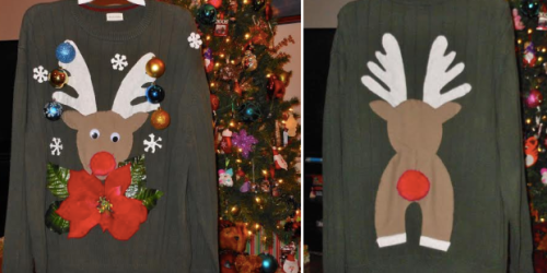 Happy Friday: Homemade Ugly Christmas Sweater