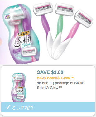 bic razor $3 coupon