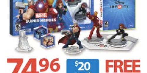 Walmart: *HOT* Disney Infinity Marvel Super Heroes Starter Packs Only $39.99 + Possible FREE $20 Walmart Gift Card (with Price Match)