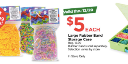 Michaels: Rainbow Loom Rubber Band Refills Only $1 (+ $5 Off Every $25 You Spend Today Only)