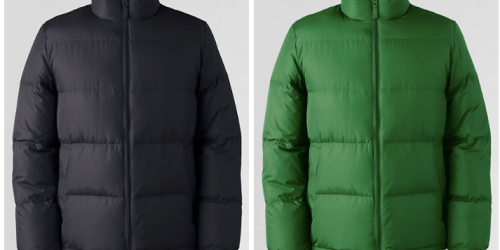 Lands’ End: Men’s 600-Fill Down Jackets Only $26.99 (Regularly $79!)