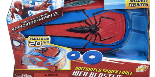 Amazon: Marvel Spider-Man 2 Motorized Spider Force Web Blaster Only $7.17 (Reg. $21.99!)