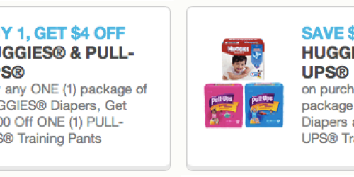 High Value $4 Off Huggies Diapers & Pull-Ups Coupons = Great Deal at CVS (Starting 12/21)