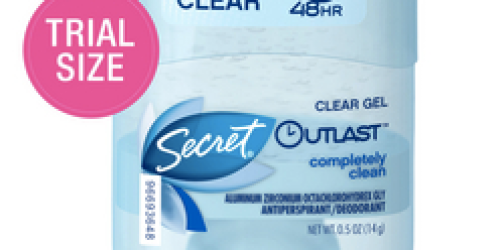 *HOT* FREE Secret Outlast Trial-Size Deodorant & FREE Olay Fresh Effects Trial-Size Cleanser + More