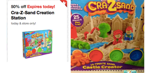 Target Cartwheel: 50% Off Cra-Z-Sand Creation Station (Today Only!)
