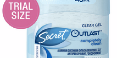 *HOT* FREE Secret Outlast Trial-Size Deodorant & FREE Olay Fresh Effects Trial-Size Cleanser + More (Working Again!)