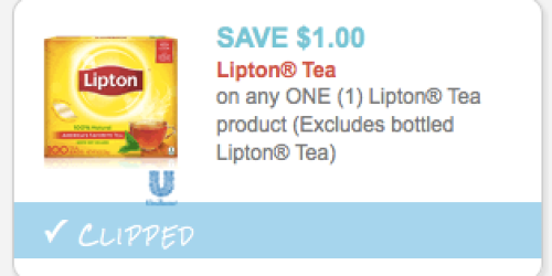 *NEW* $1/1 Lipton Tea Product Coupon = 4 Packs of Lipton Green Tea Only 21¢ at Target + More