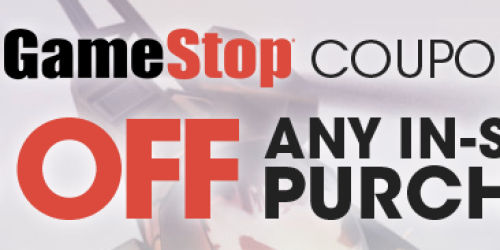 GameStop: $5 Off $5 In-Store purchase Coupon