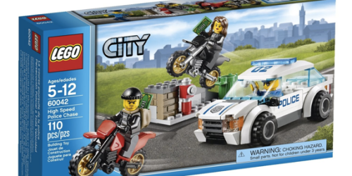 Amazon: LEGO City Police High Speed Police Chase Set Only $15.11 (Lowest & Best Price!)