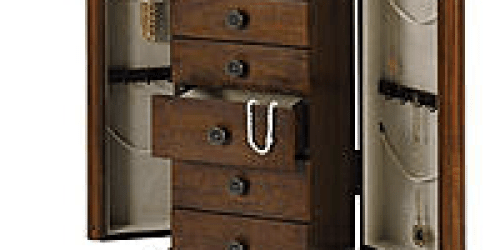 Kmart.com: 37″ Walnut Samantha Jewelry Armoire $89.99 Shipped (Reg. $149) + Earn $40.90 in Points
