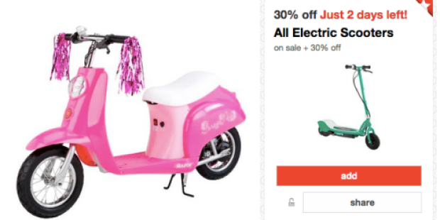 Target: Razor Pocket Mod Blossom Electric Scooter Only $125.40 (Regularly $279)