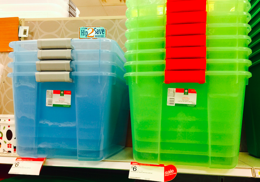 Target Holiday Storage Bins as Low as 4.80