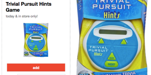 Target Cartwheel: 50% Off Trivial Pursuit Hints Game Today Only (+ Save on WWE Playset & Action Figures)