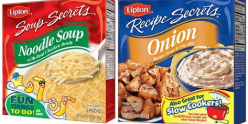 New Lipton Soup Secrets & Recipe Secrets Coupons
