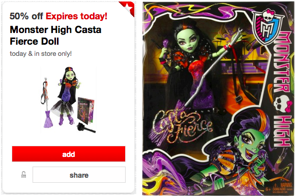 monster high casta fierce doll