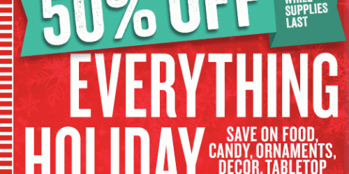World Market: 50% Off Holiday Items, Desktop Games, & Pancake Mixes and Syrups (Today Only)