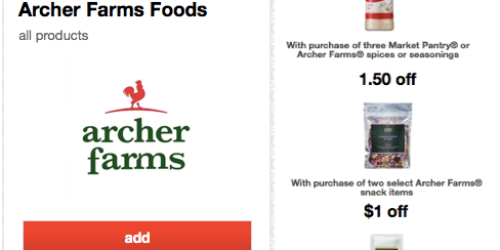 Target Cartwheel: 10% Off Archer Farms Foods (+ 20% off Holiday Storage Bins & Bags)