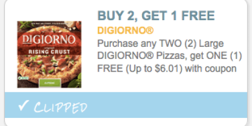 New Buy 2 Large DiGiorno Pizzas and Get 1 Free Coupon = Nice Deals at CVS & Target Next Week