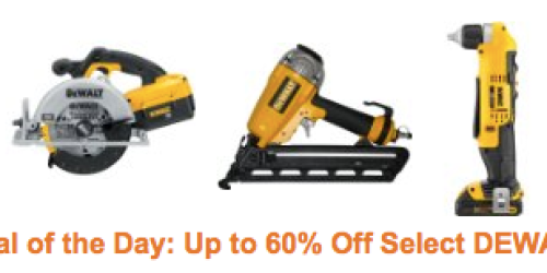 Amazon: DEWALT Corded Jig Saw AND Sheet Sander Combo Kit Only $89.99 (Reg. $273!) – Today ONLY