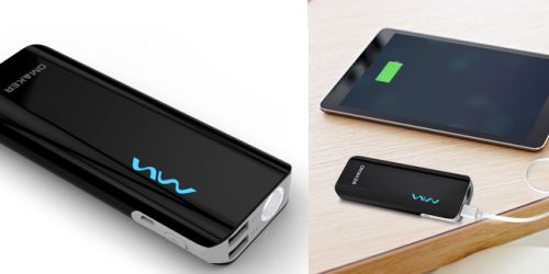 Amazon: Omaker Brilliant Dual USB Portable Charger External Battery Pack Only $17.99 (Reg. $49.99!)